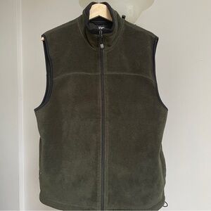 Togo Men's Olive Green Fleece Vest Medium